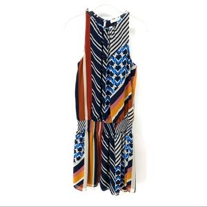 Ramy Brook Multicolor Striped Mini Dress